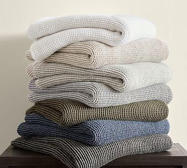 Waffle Weave Blanket-Neutral Color