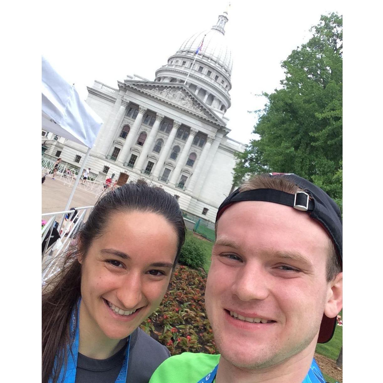 Madison Half Marathon, May 2016