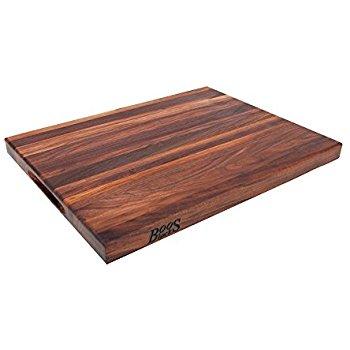 John Boos WAL-R02 Walnut Wood Edge Grain Reversible Cutting Board, 24 Inches x 18 Inches x 1.5 Inches