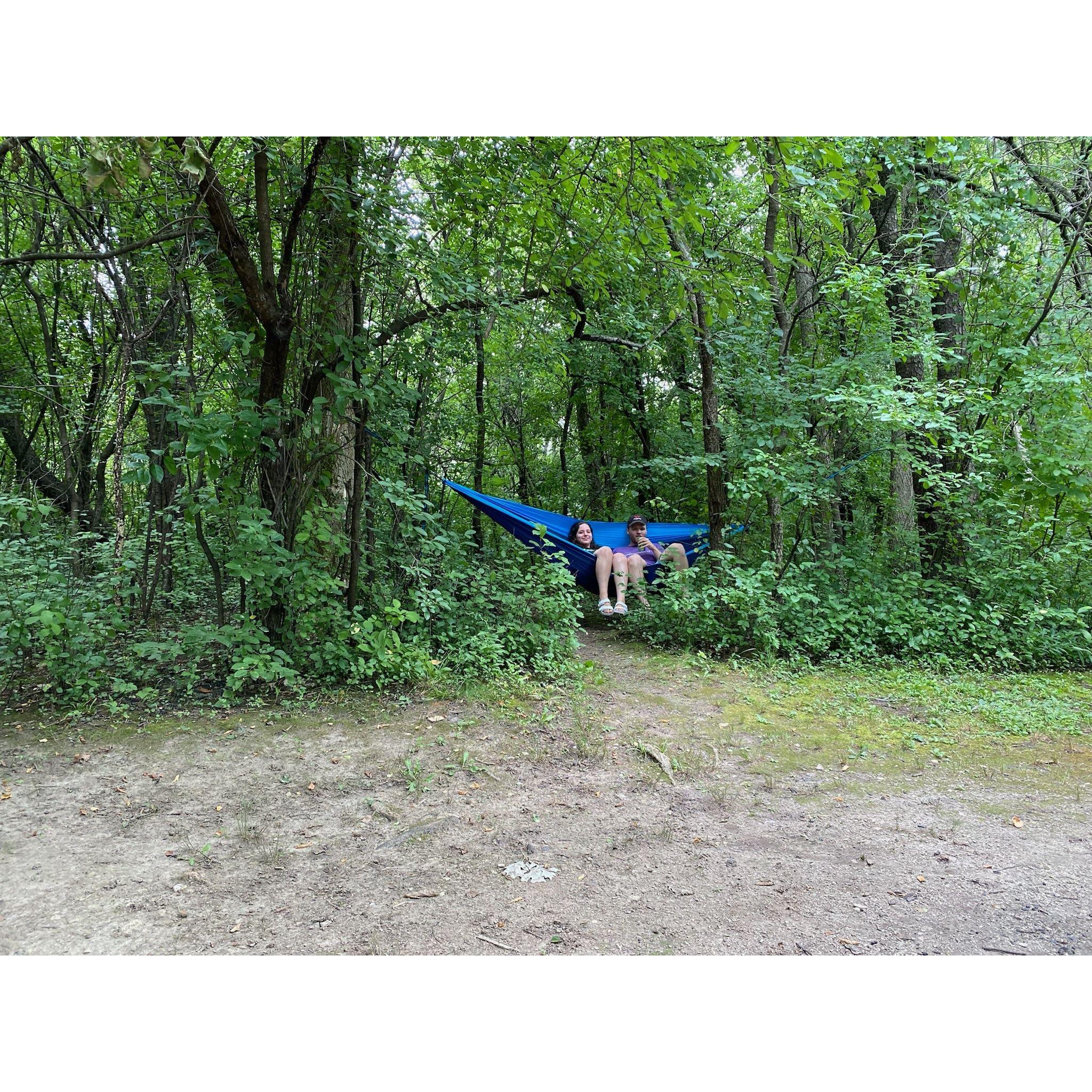 Wholeheartedly endorsing 2-person hammocks