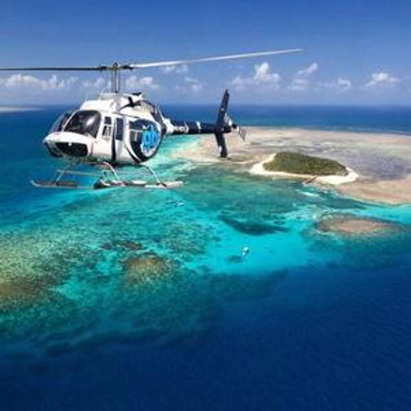 Helicopter Tour of the Great Barrier Reef