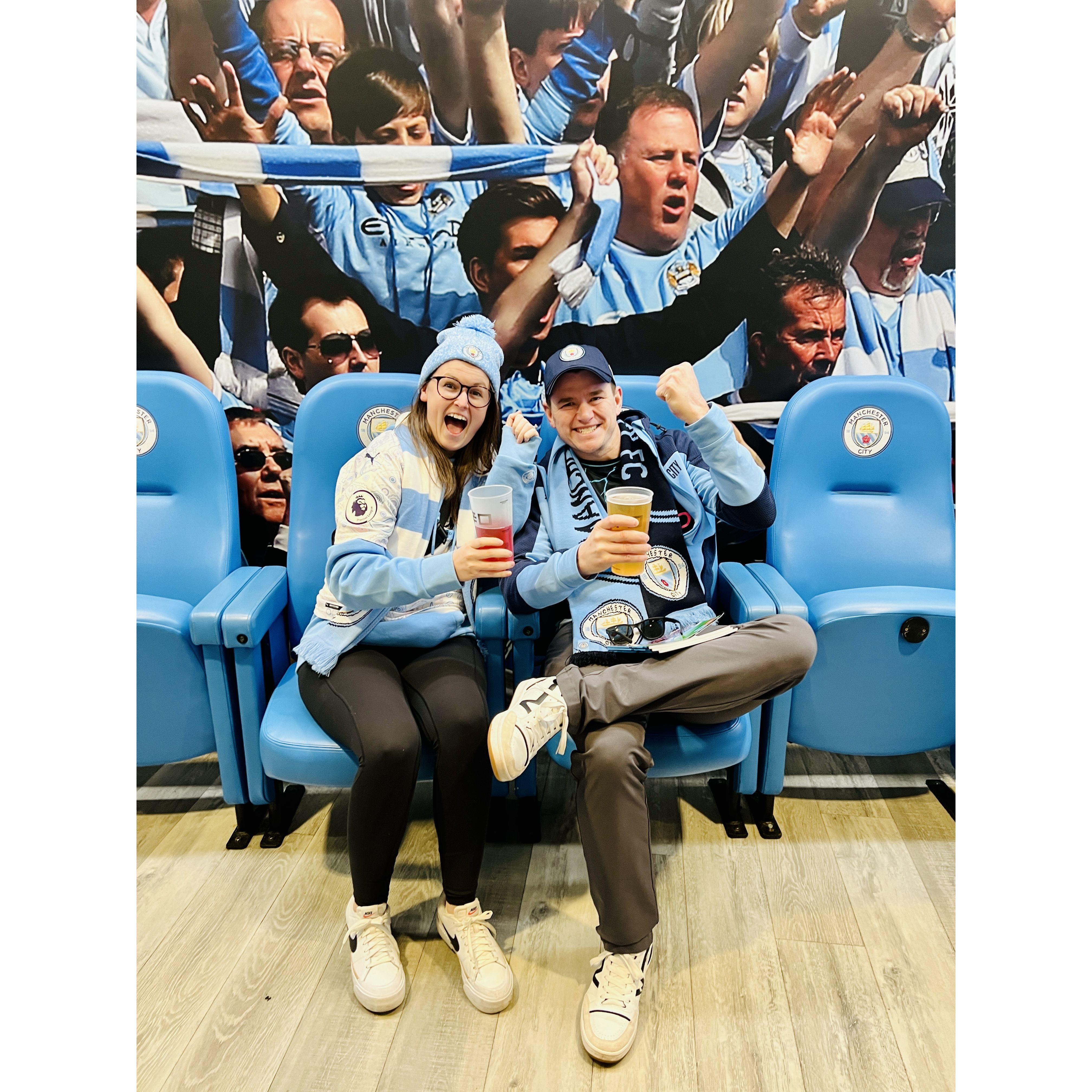 Manchester United vs. Manchester City game in the UK (2024)