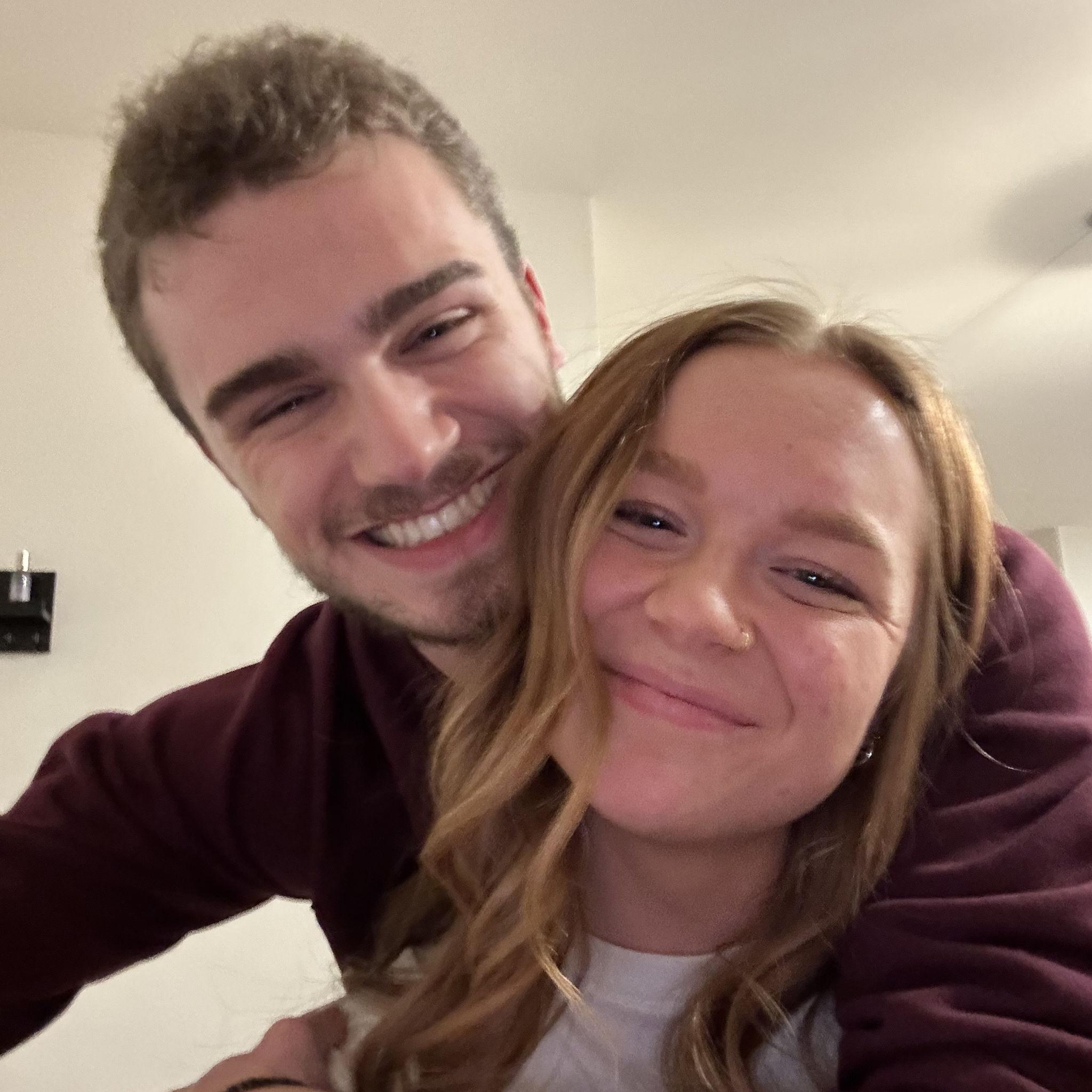 Just hours before we said I love you (just a day after we officially started dating) you can read all about that on the "Our Story" page <3