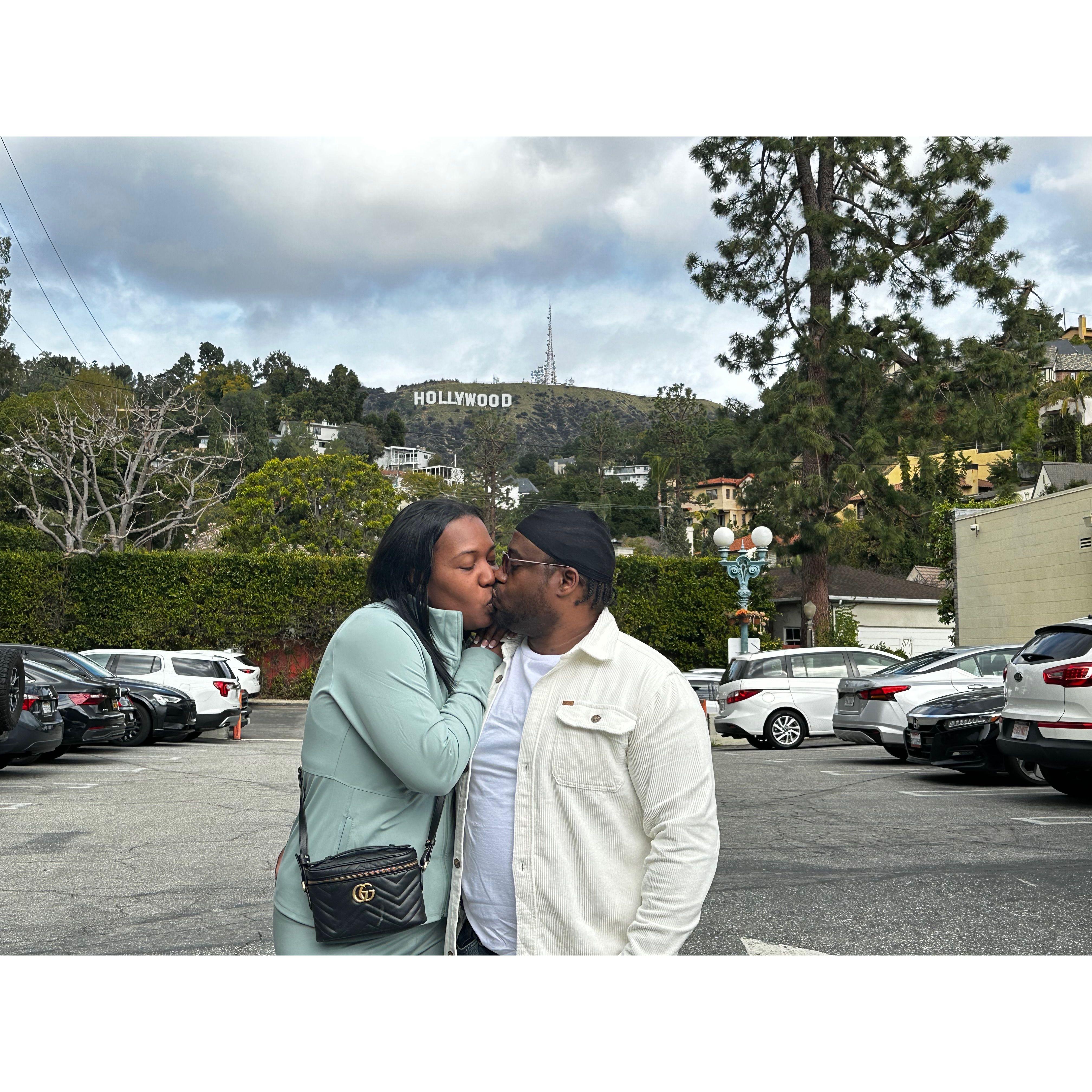 Kissing in the Hills...