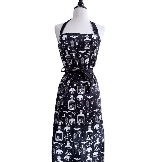 Kitchen Witch 100% Cotton Apron
