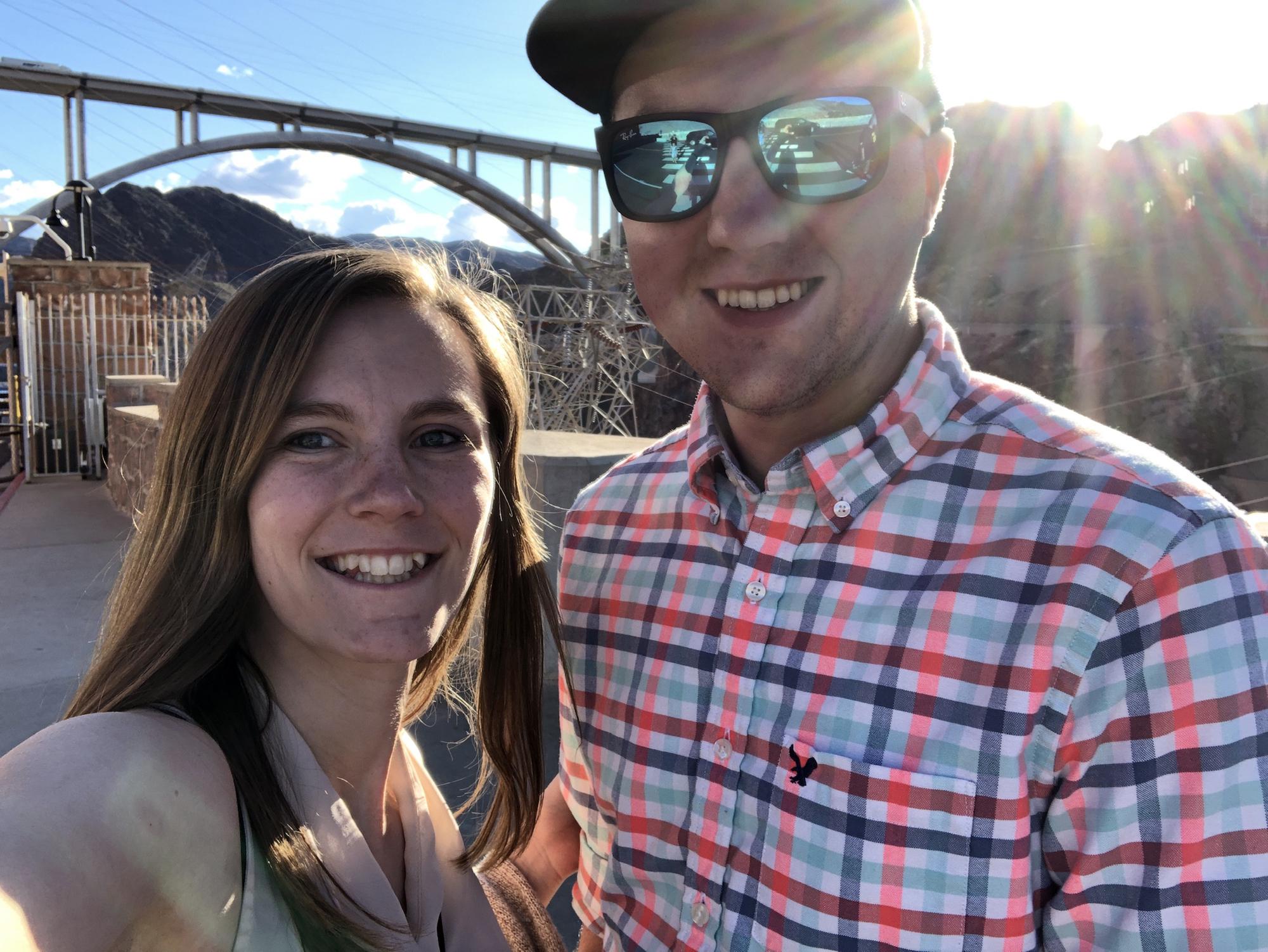 The Herbert Hoover Dam during our trip to Las Vegas