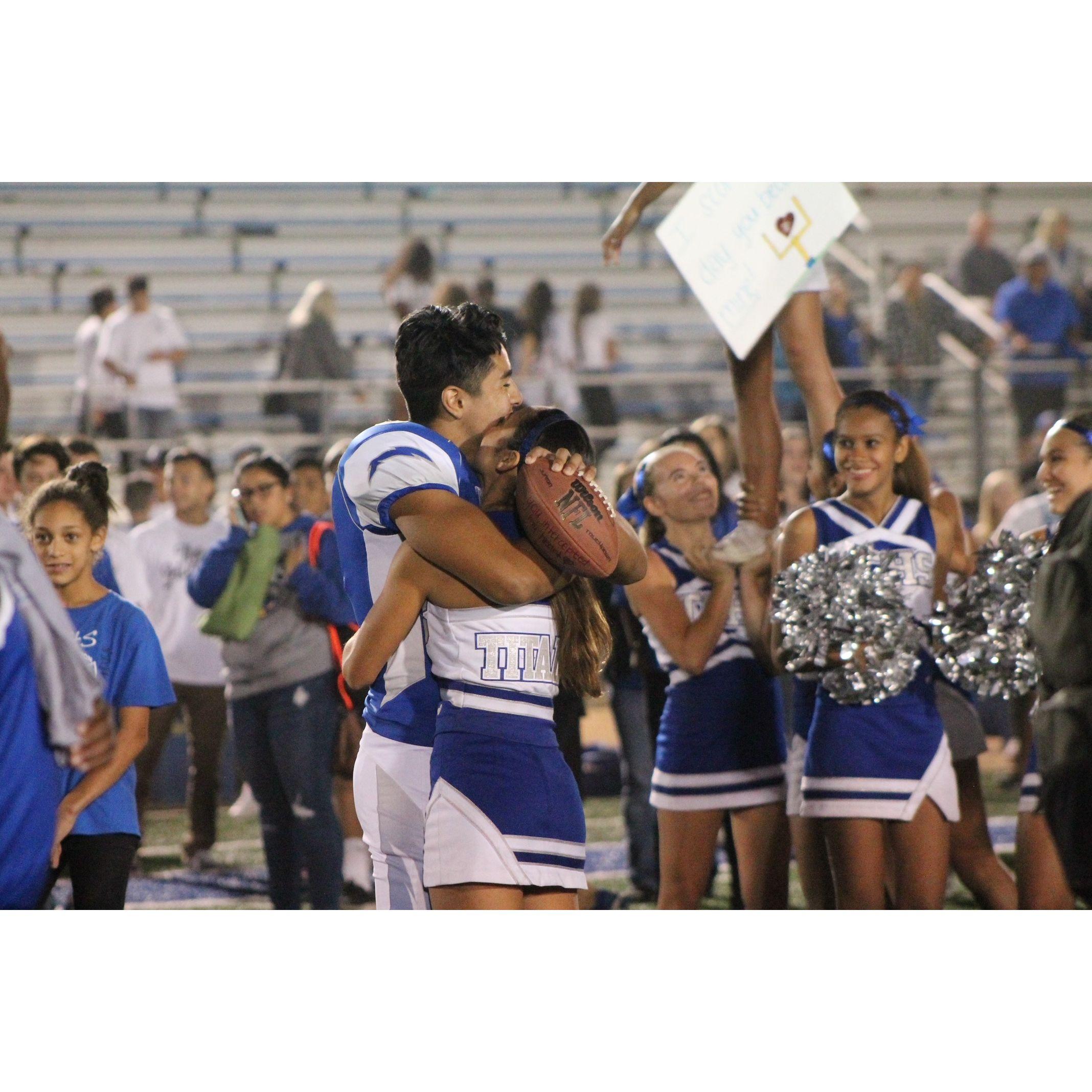 I asked Sebastian to Homecoming 2016