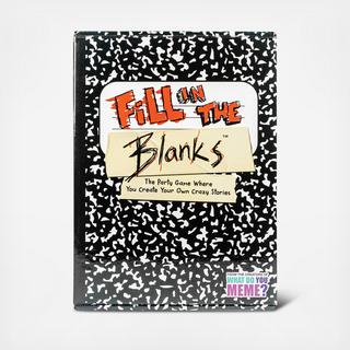 Fill in the Blanks Card Game