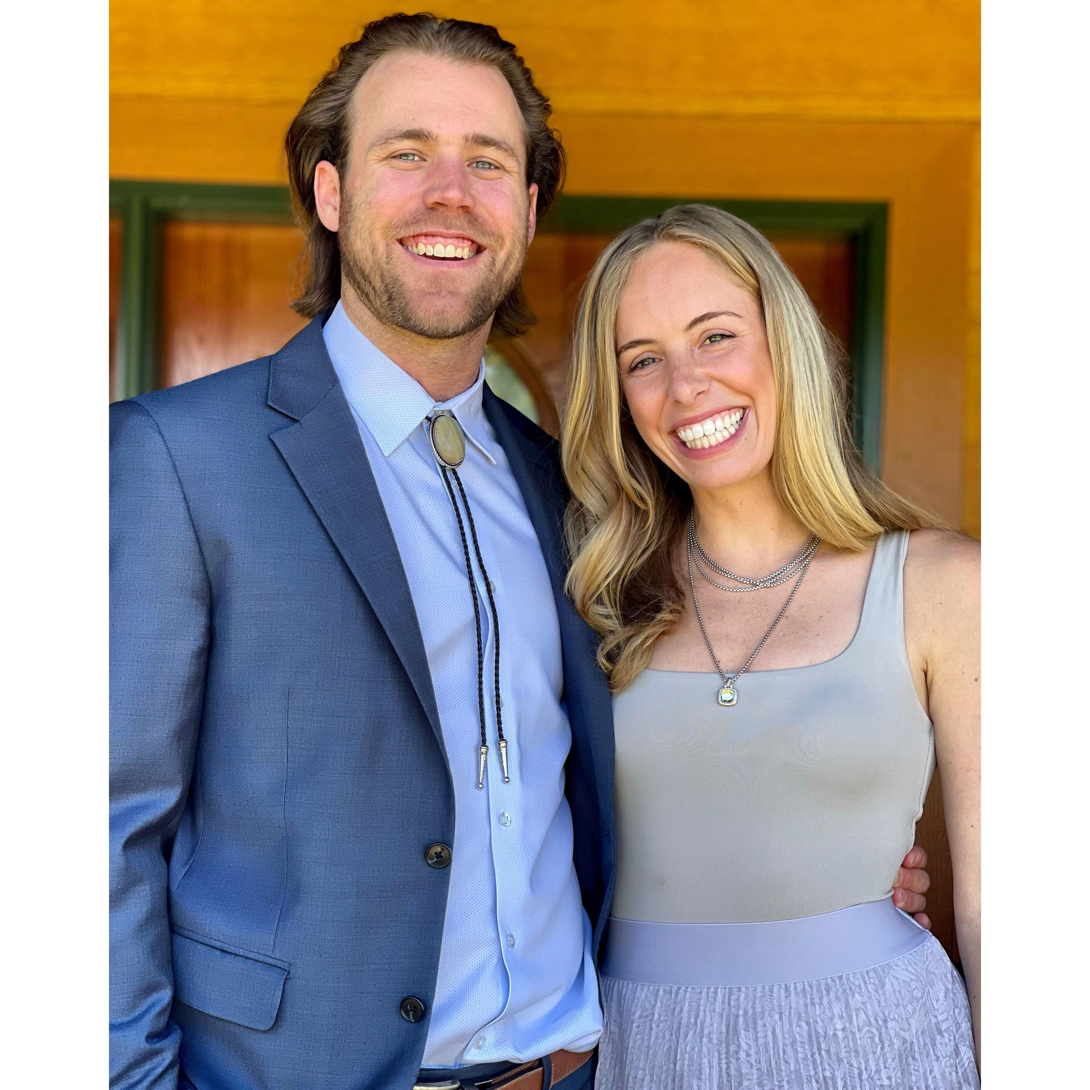 Celebrating Grace and Collin in Black River Falls, WI
[June 2021]