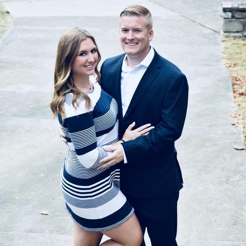 Our second anniversary. Nate started breaking out the suit.