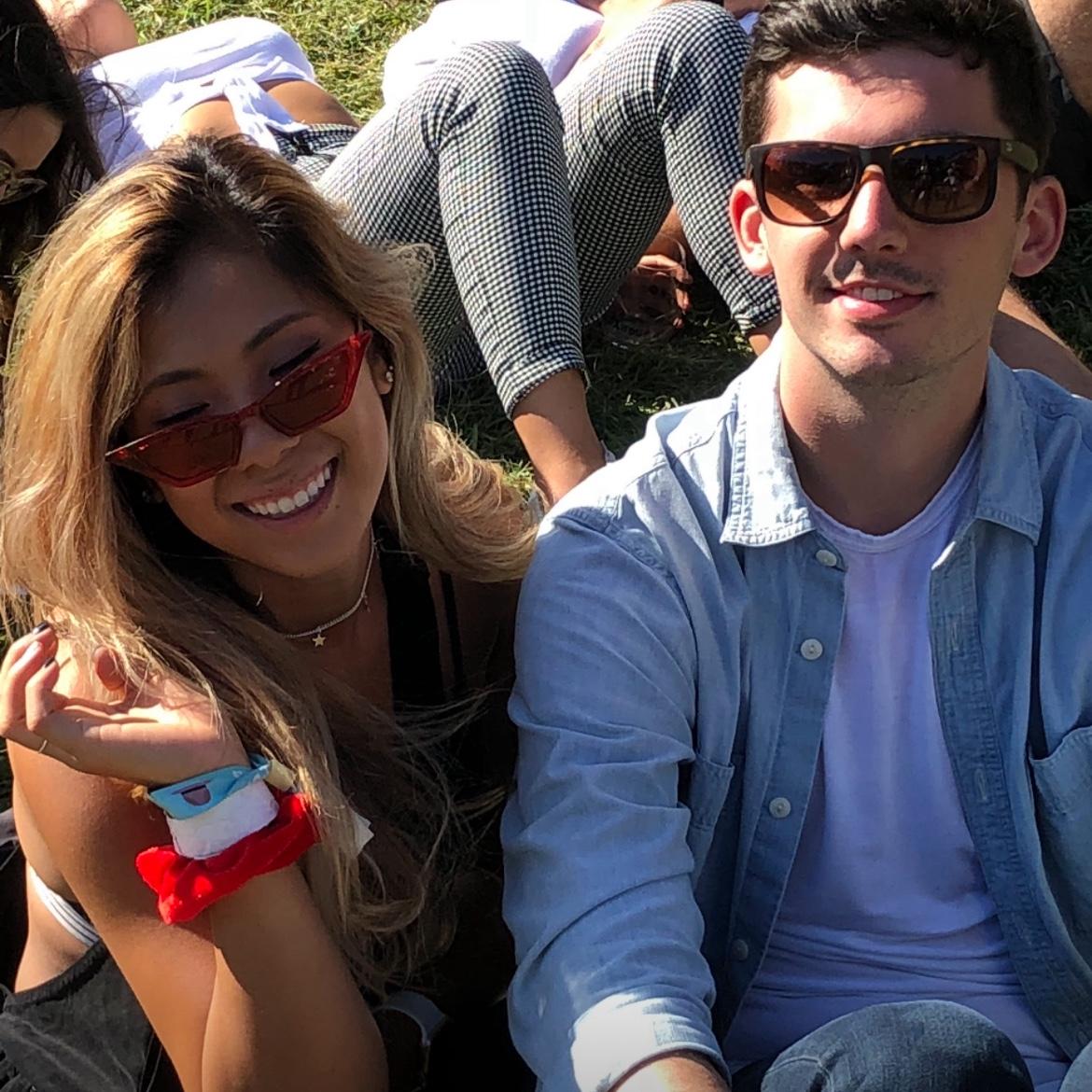 August 2019- Outsidelands Music Festival, second time we ever met, Aivi didn't know it yet but would move to SF in a year