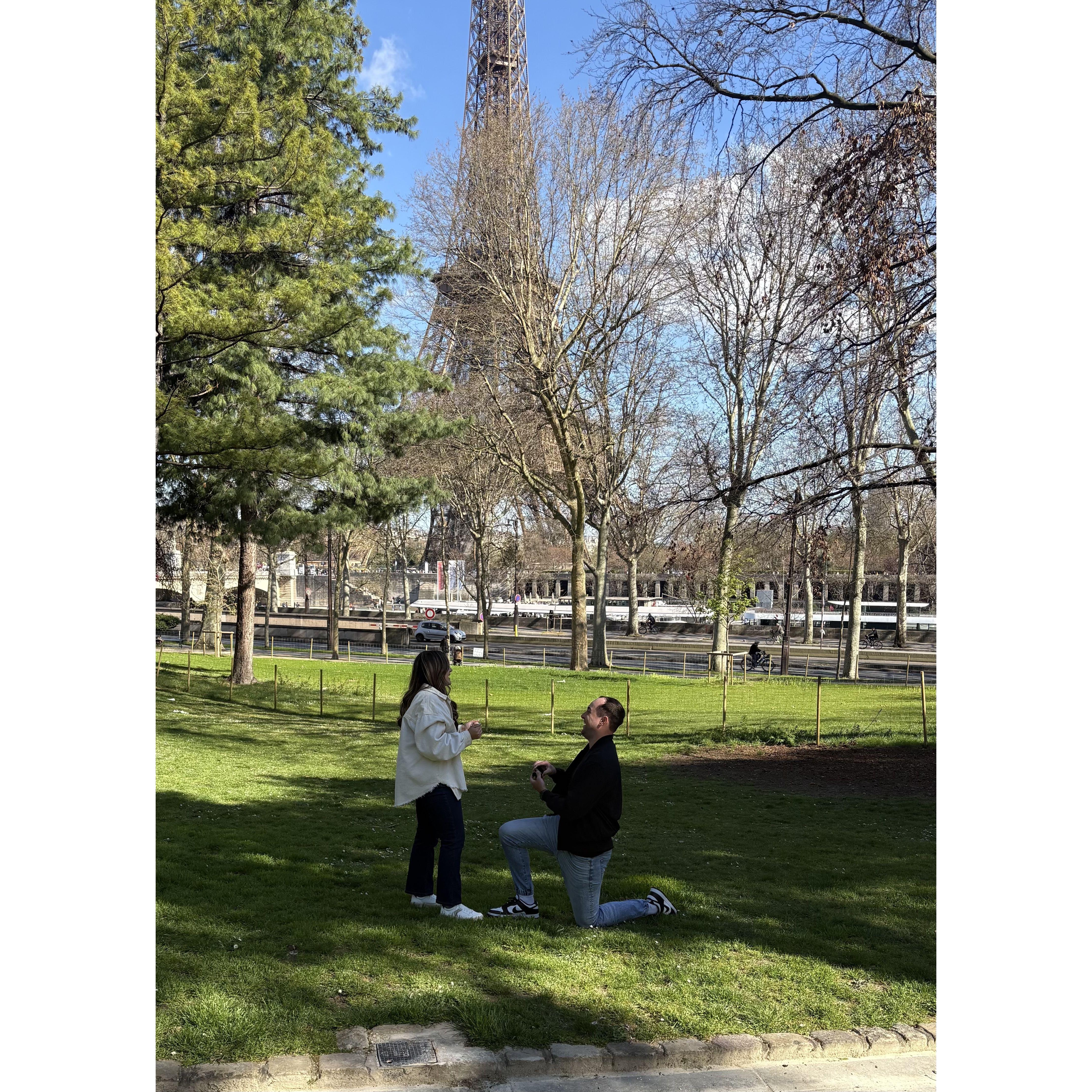 One of the best moments of our lives! The proposal!