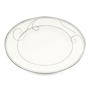 Noritake® Platinum Wave Oval Platter