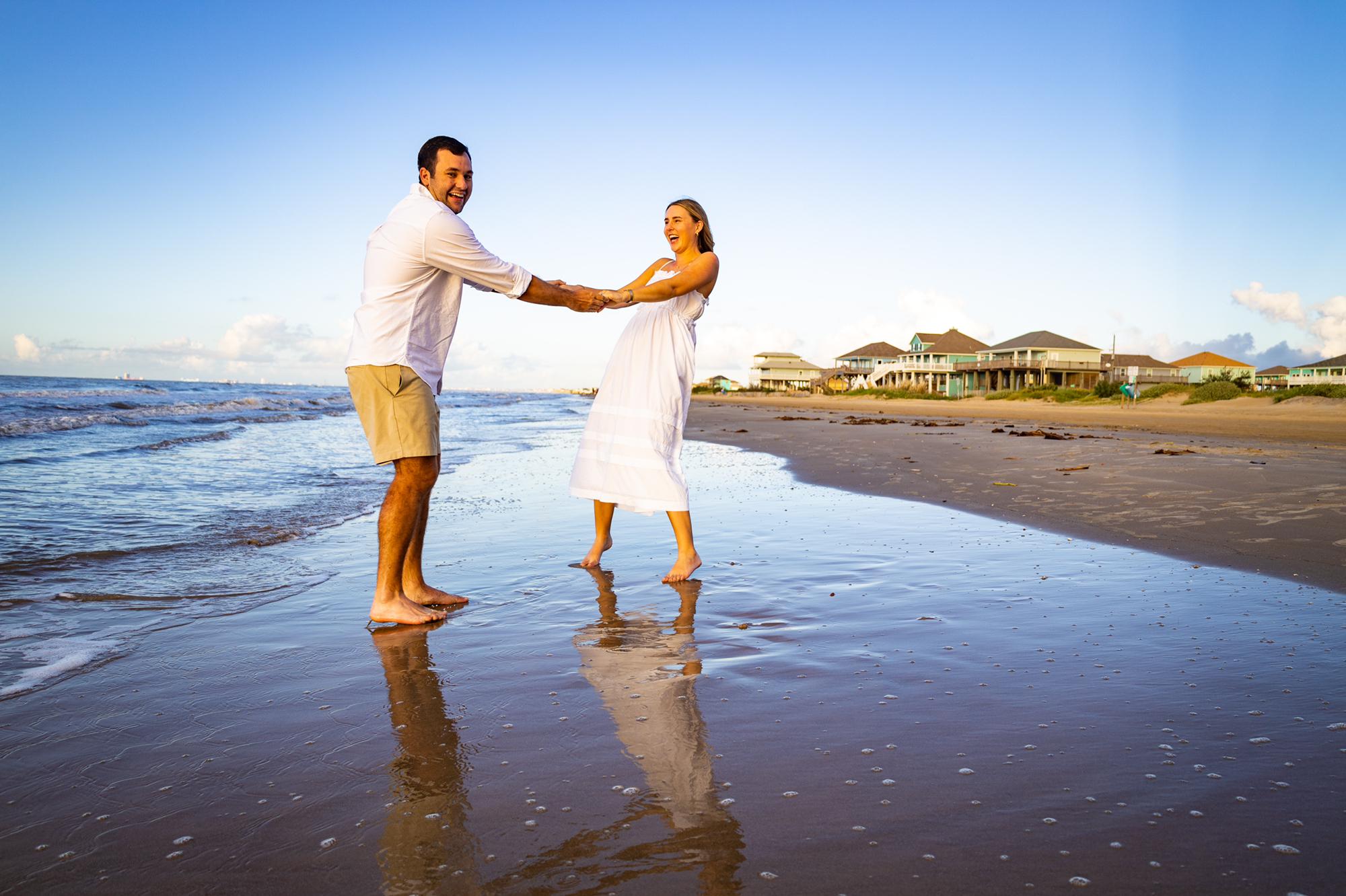 Engagement Shoot Crystal Beach, TX, 2022