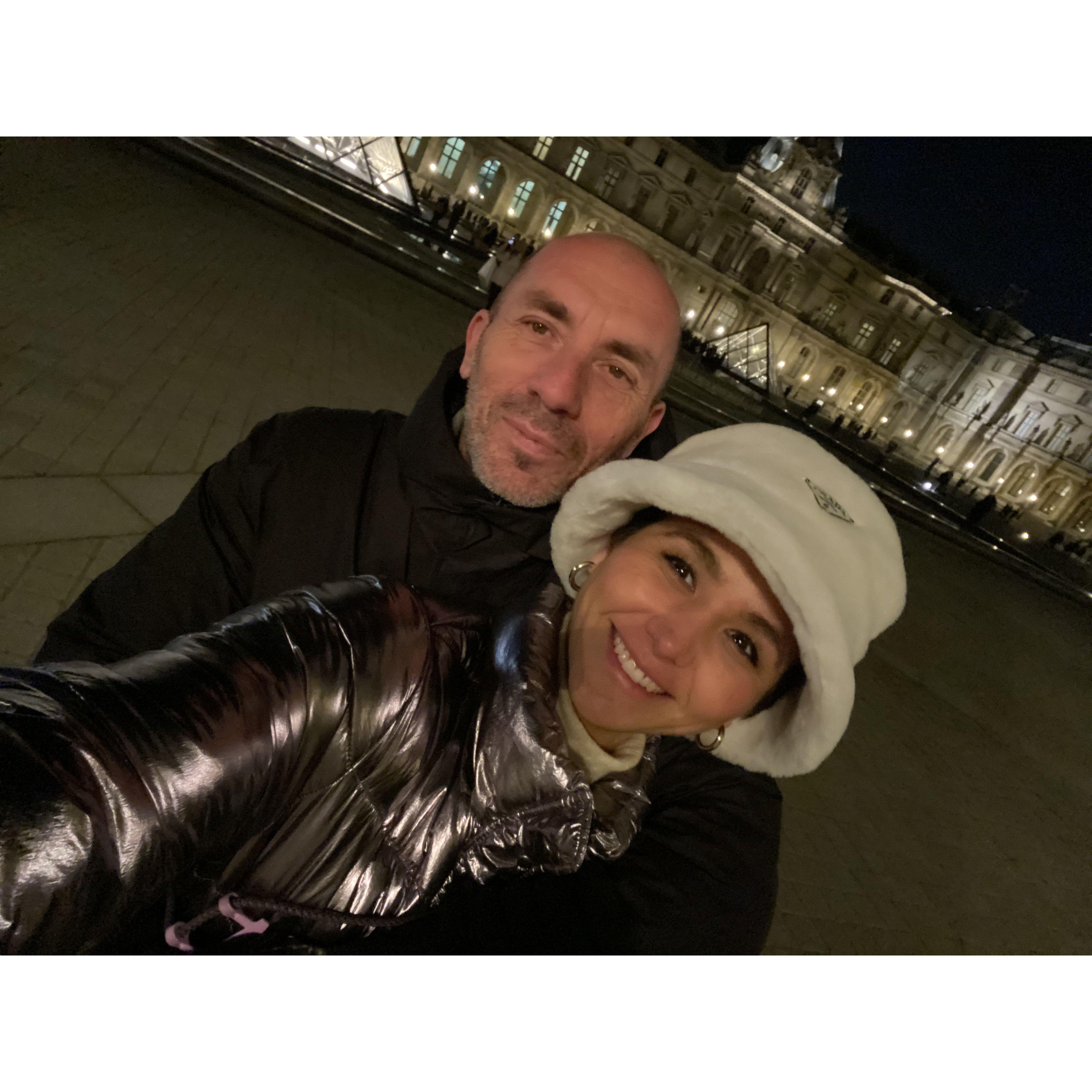 Their first night in Paris