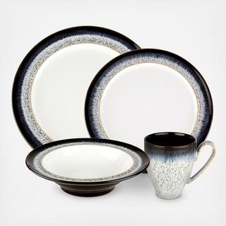 Halo Rim 4-Piece Place Setting, Service for 1