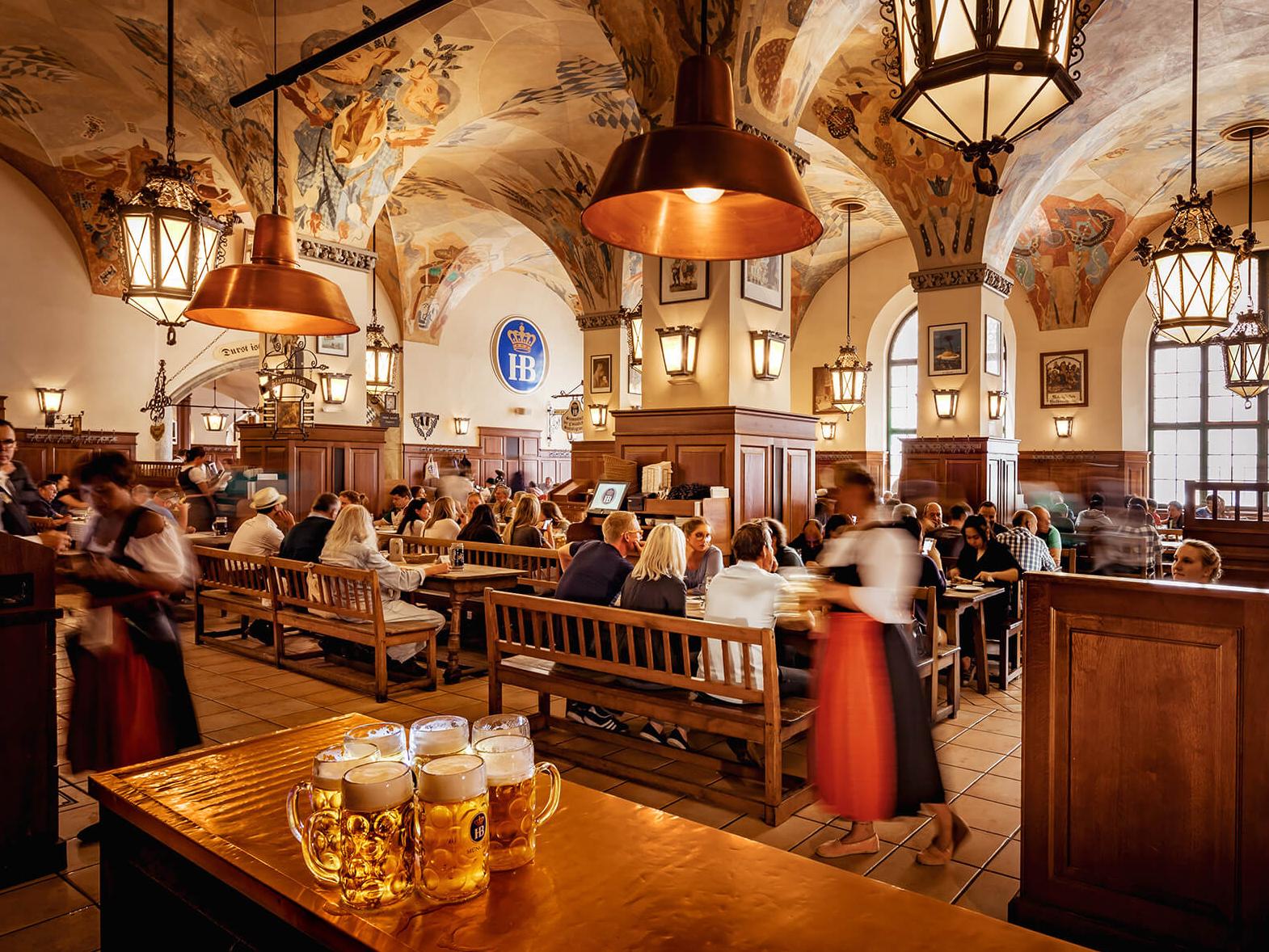 Dinner for Two at the Munic Hofbräuhaus