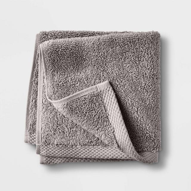 Organic Washcloth Gray - Casaluna™