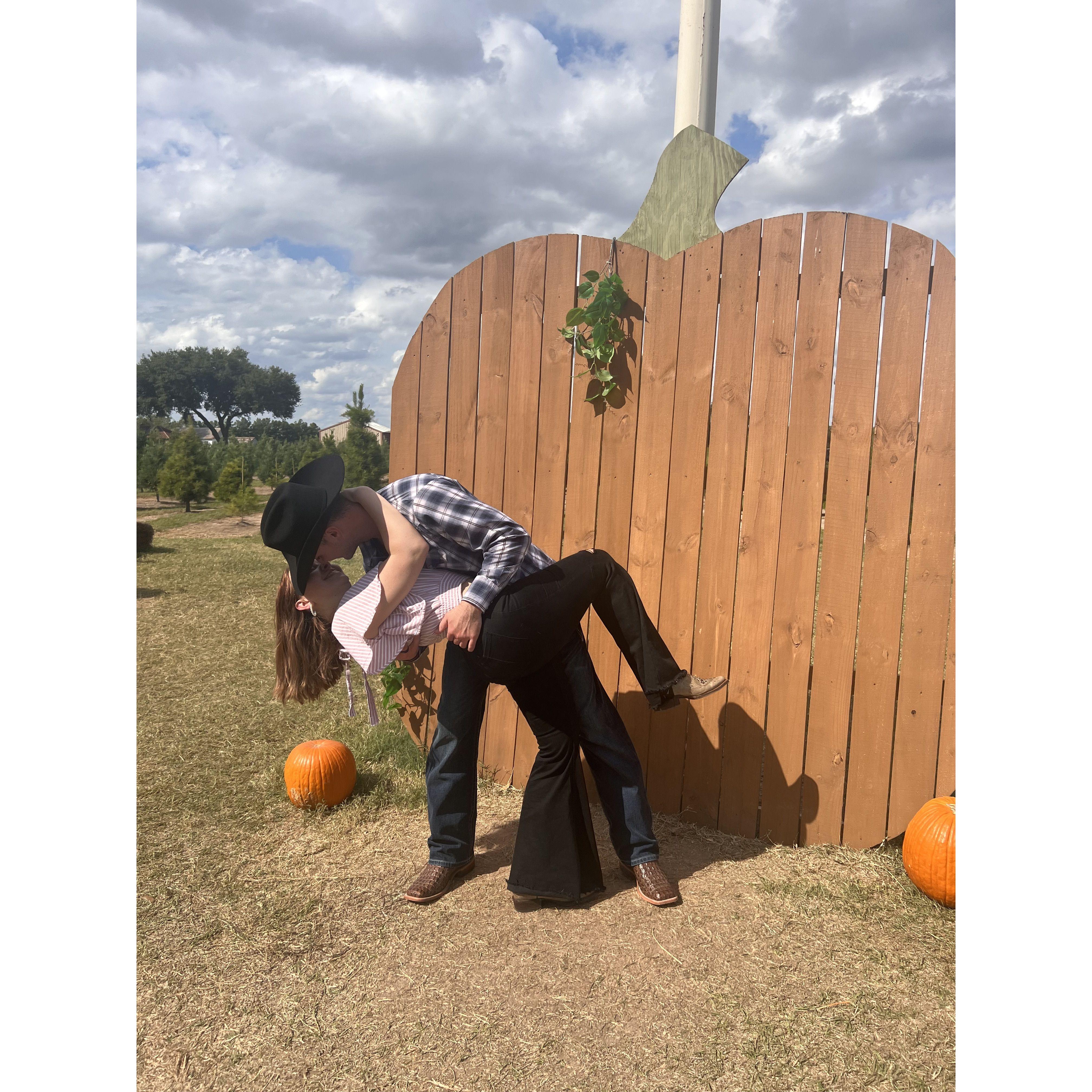 October 2023 when Ty learned how to two-step.