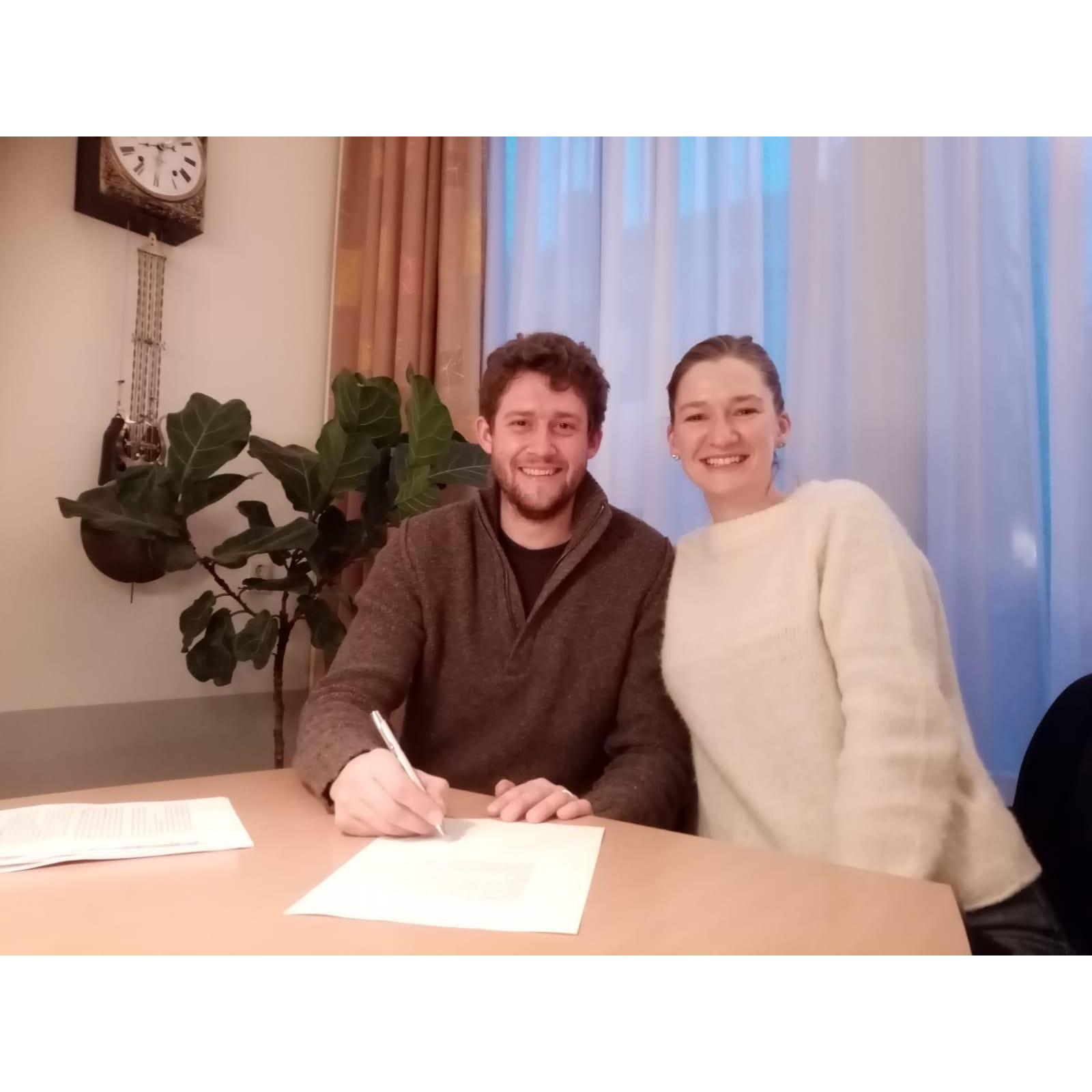 Happy happy homeowners :)