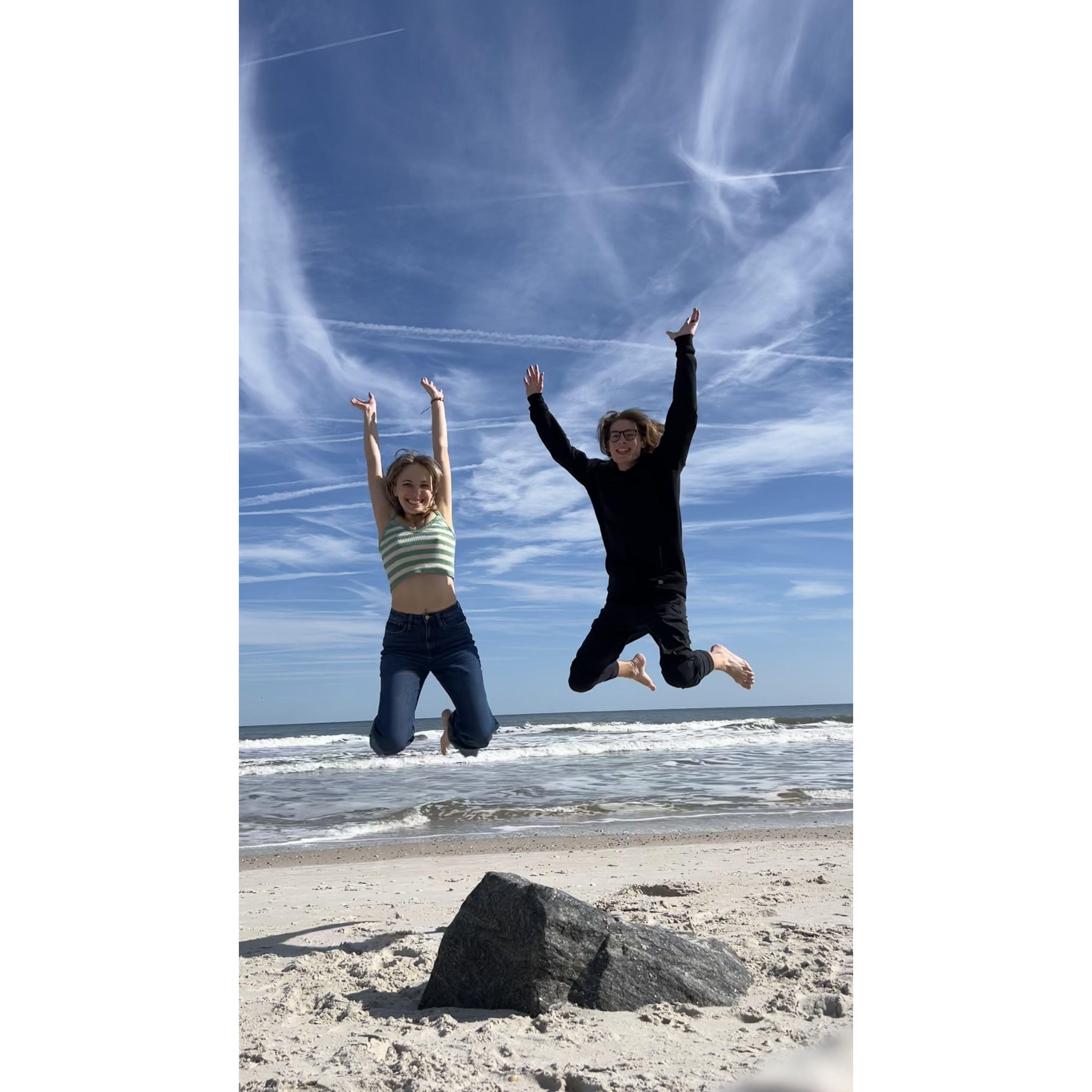 St. Augustine Beach. This took us 10 tries