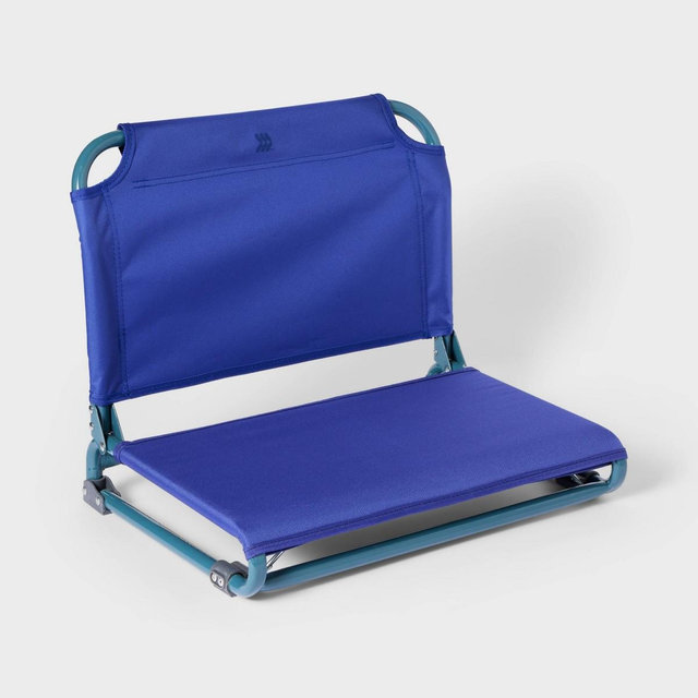 Outdoor Portable Stadium Seat Blue - All In Motion™
