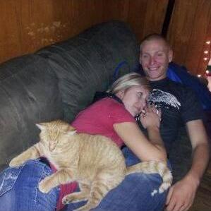 Shortly after Brady came home from basic and I wouldn't let him out of my sight.