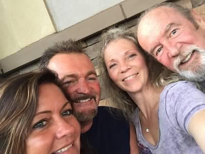 Our good friends (and my twin 💞), Marty and Wendy. We’ve had so many fun adventures with them!