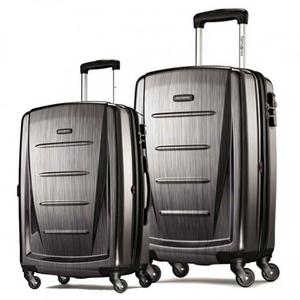 Samsonite Winfield 2 Fashion 2 Piece Set Spinner 20 and 28 With Travel Pillow (Charcoal, One Size)