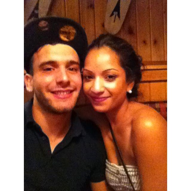 July 2014, this photo was taken minutes before Delrene got food poisoning