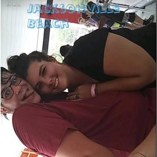 Date in Jacksonville, waiting for the Go-Carts, Fall 2017