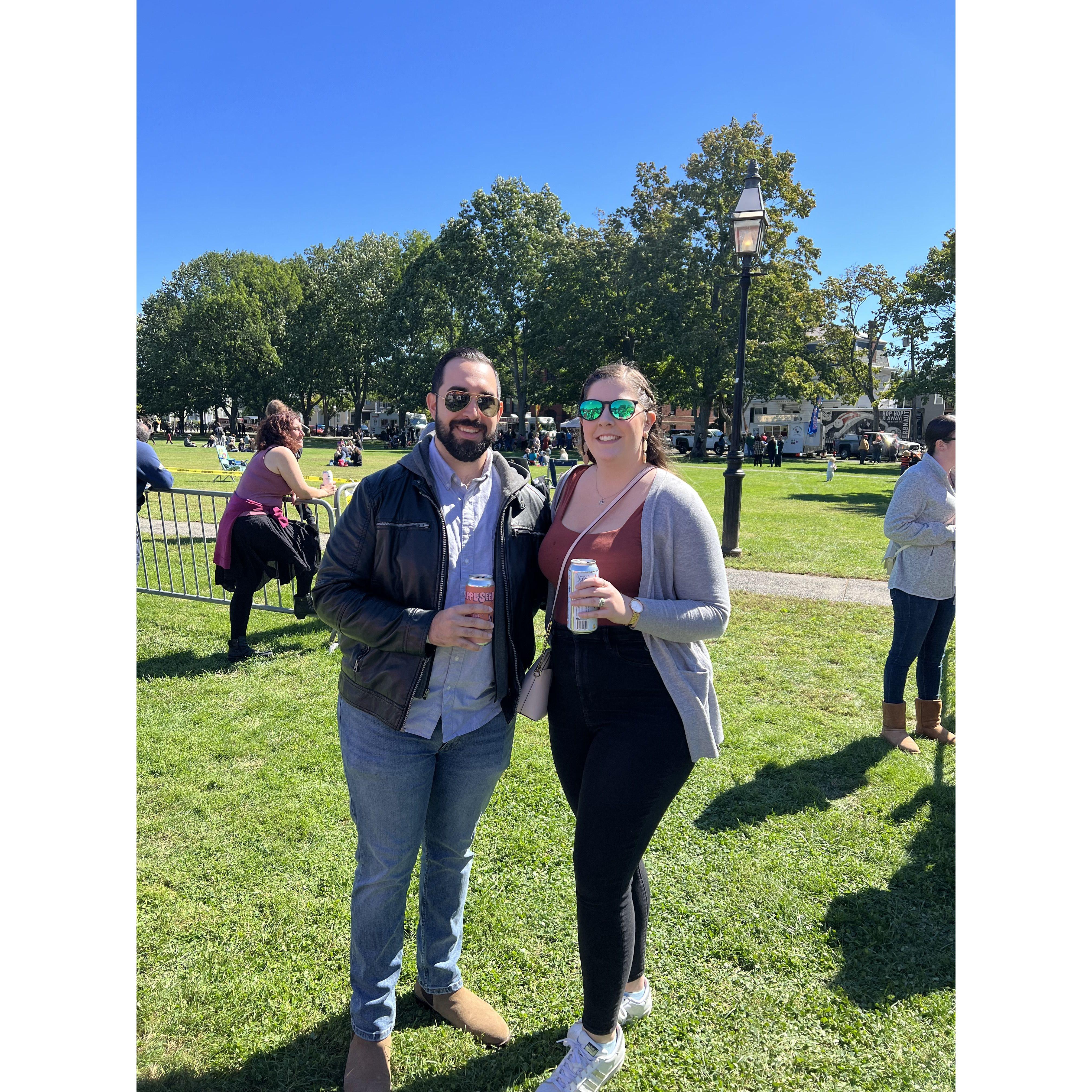 2022 Salem Food Truck Festival with Becca and Ryan!