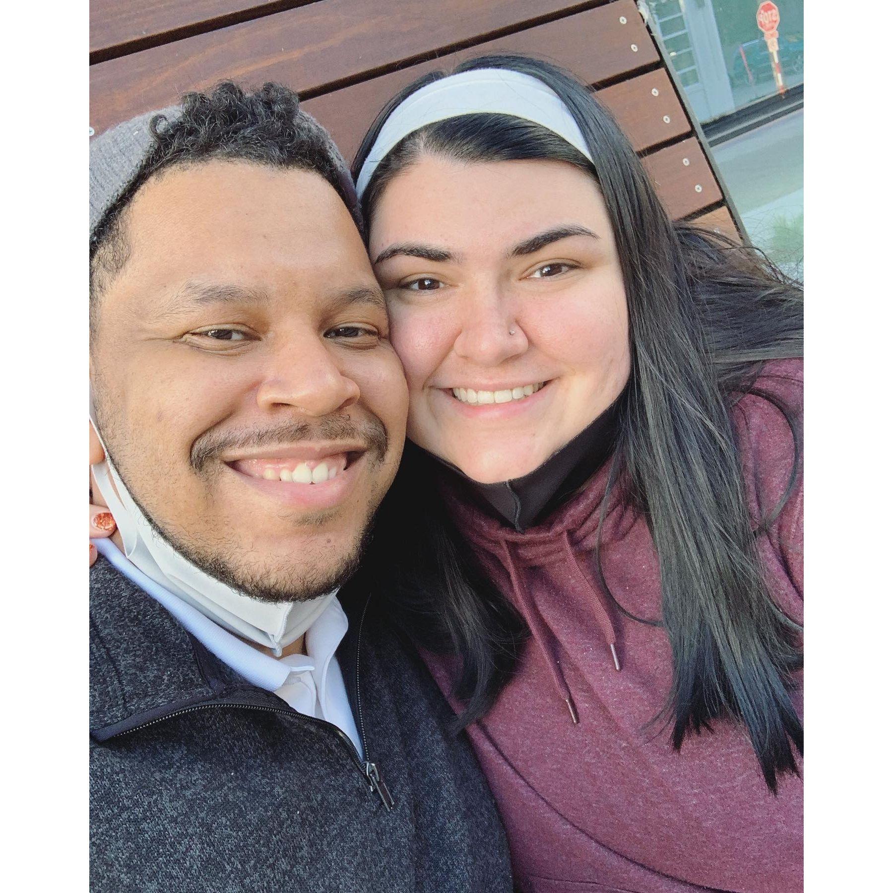 Exploring Seattle when we first moved in 2020