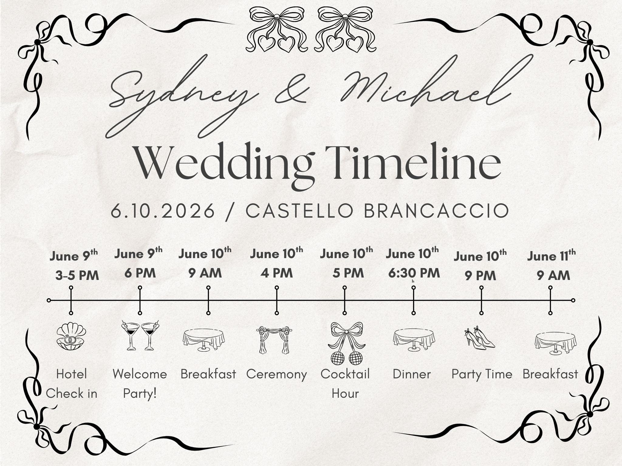 The Wedding Website of Sydney Rogoff and Michael Filoramo