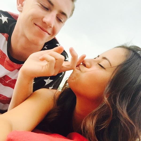 This was the first time she really brought me around all of the family. July 4, 2015