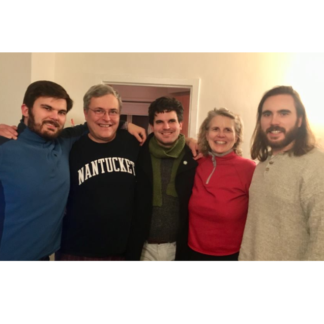 Kevin's family at Christmas in NYC 2017!