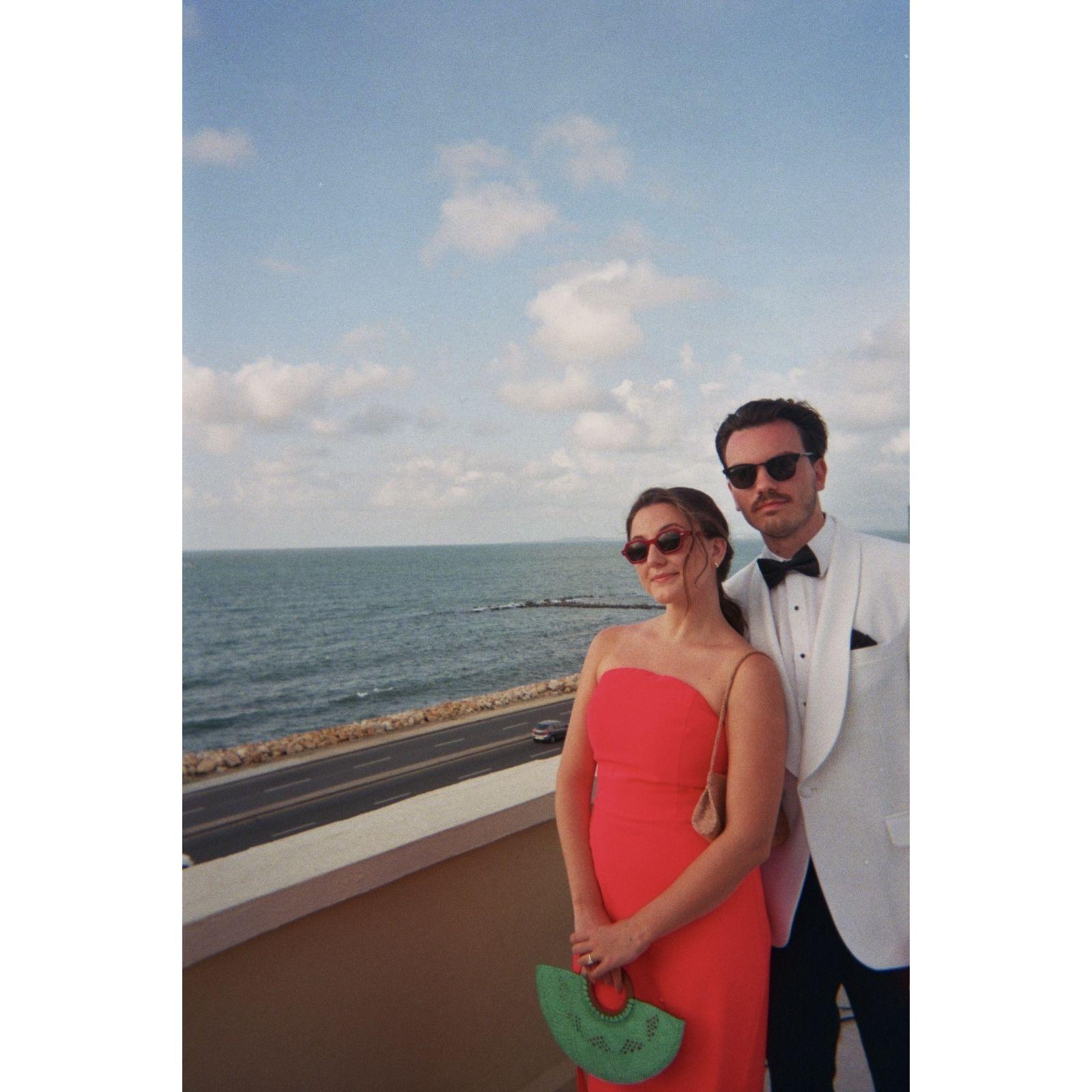at Mega & Joaquin's wedding in Cartagena 8/31/24