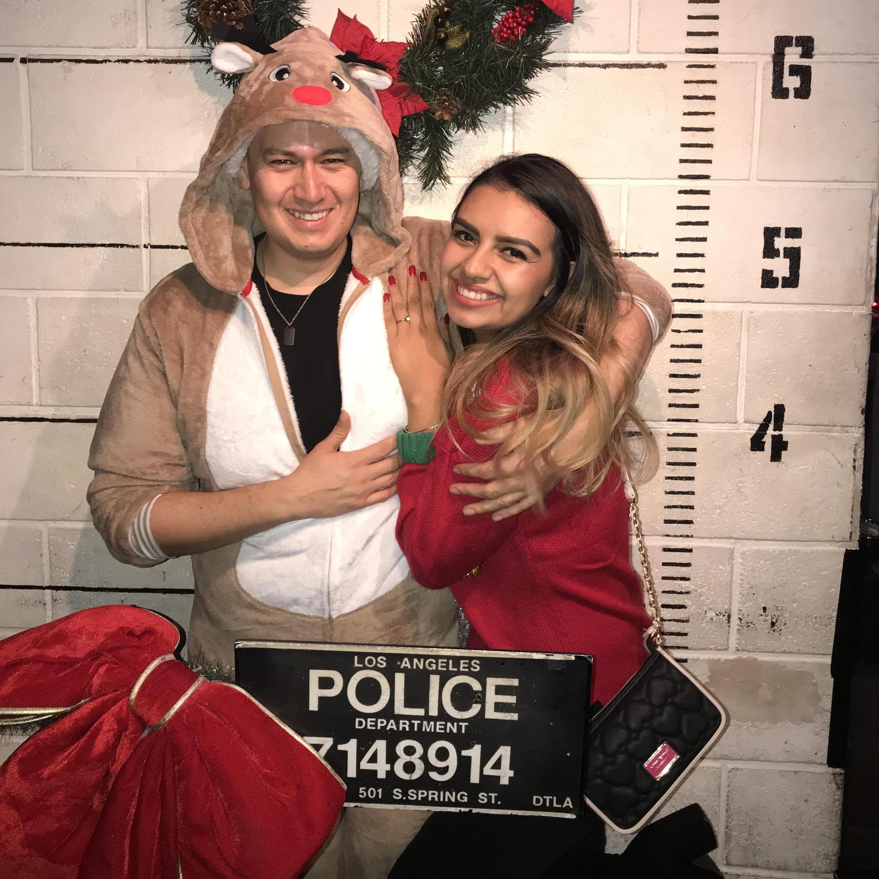 A bar didn't let me in because I was dressed like rudolph.