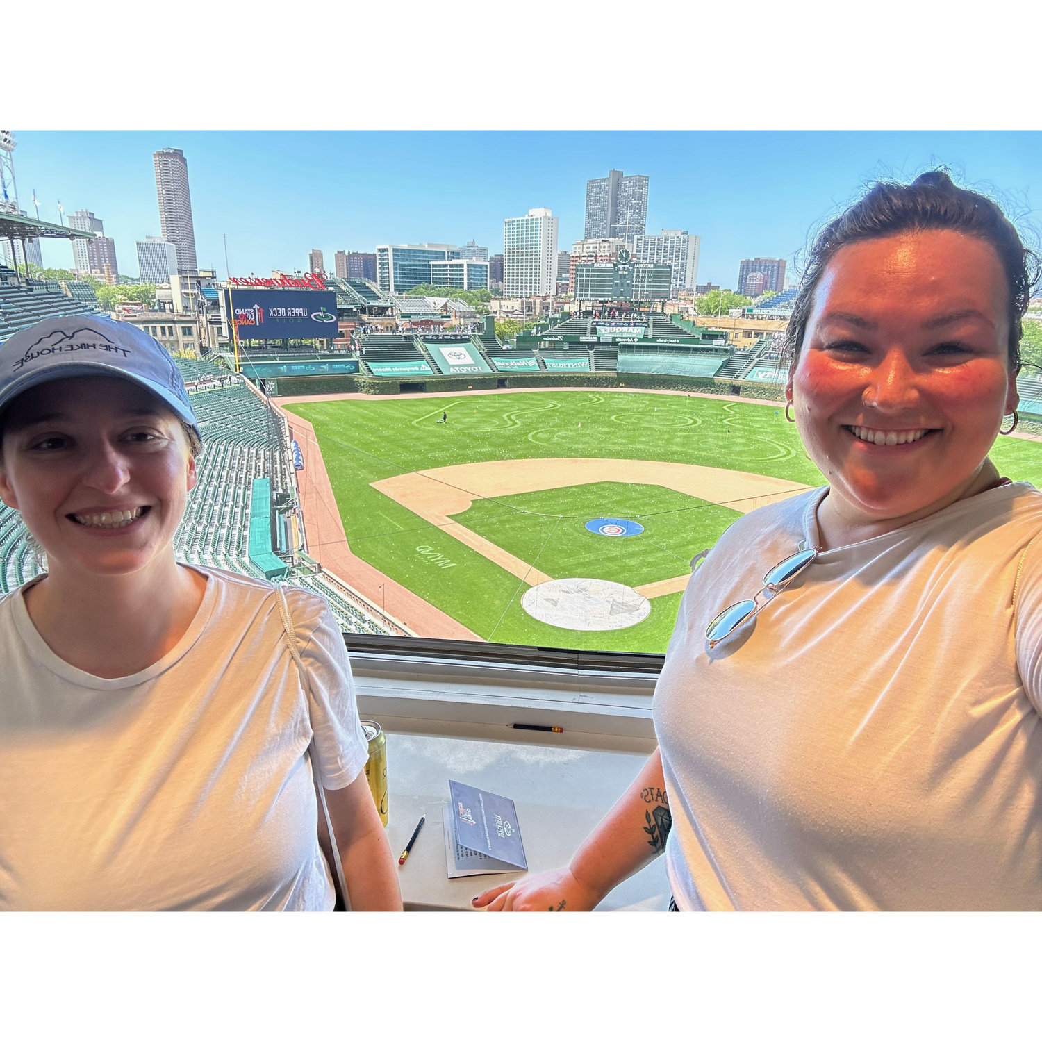 Top golf volunteering at Wrigley Field