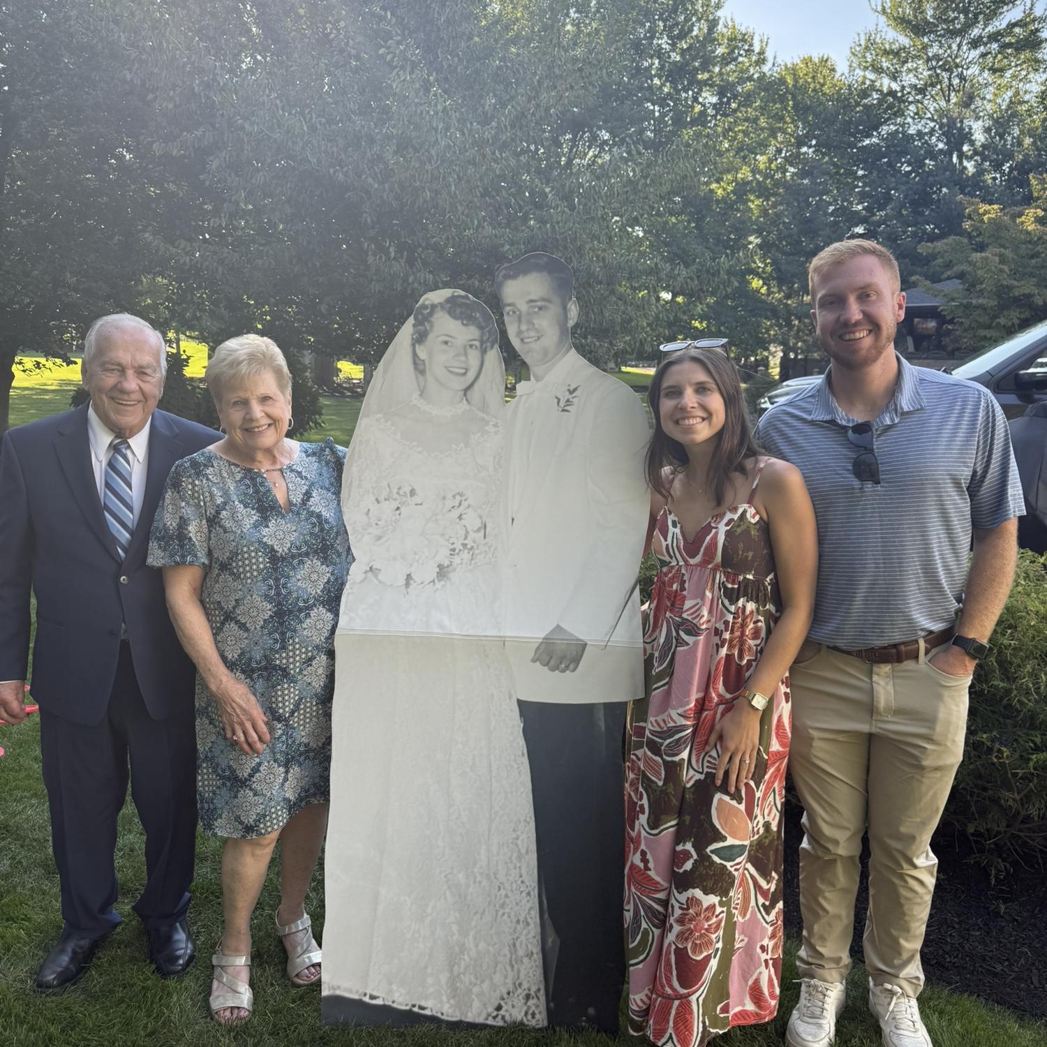 Celebrated grandma & grandpa's 70th wedding anniversary !!!