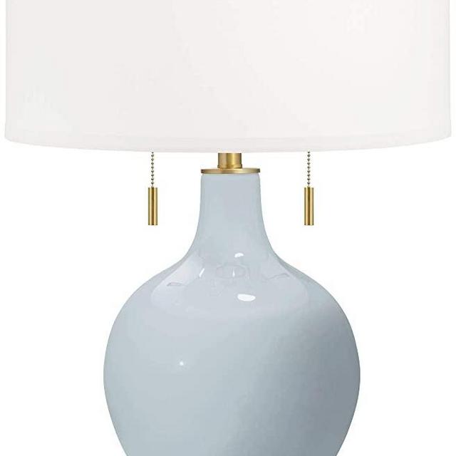 Color + Plus Take Five Toby Brass Accents Table Lamp