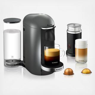 Nespresso VertuoPlus Deluxe Espresso and Coffee Machine With Aeroccino Milk Frother