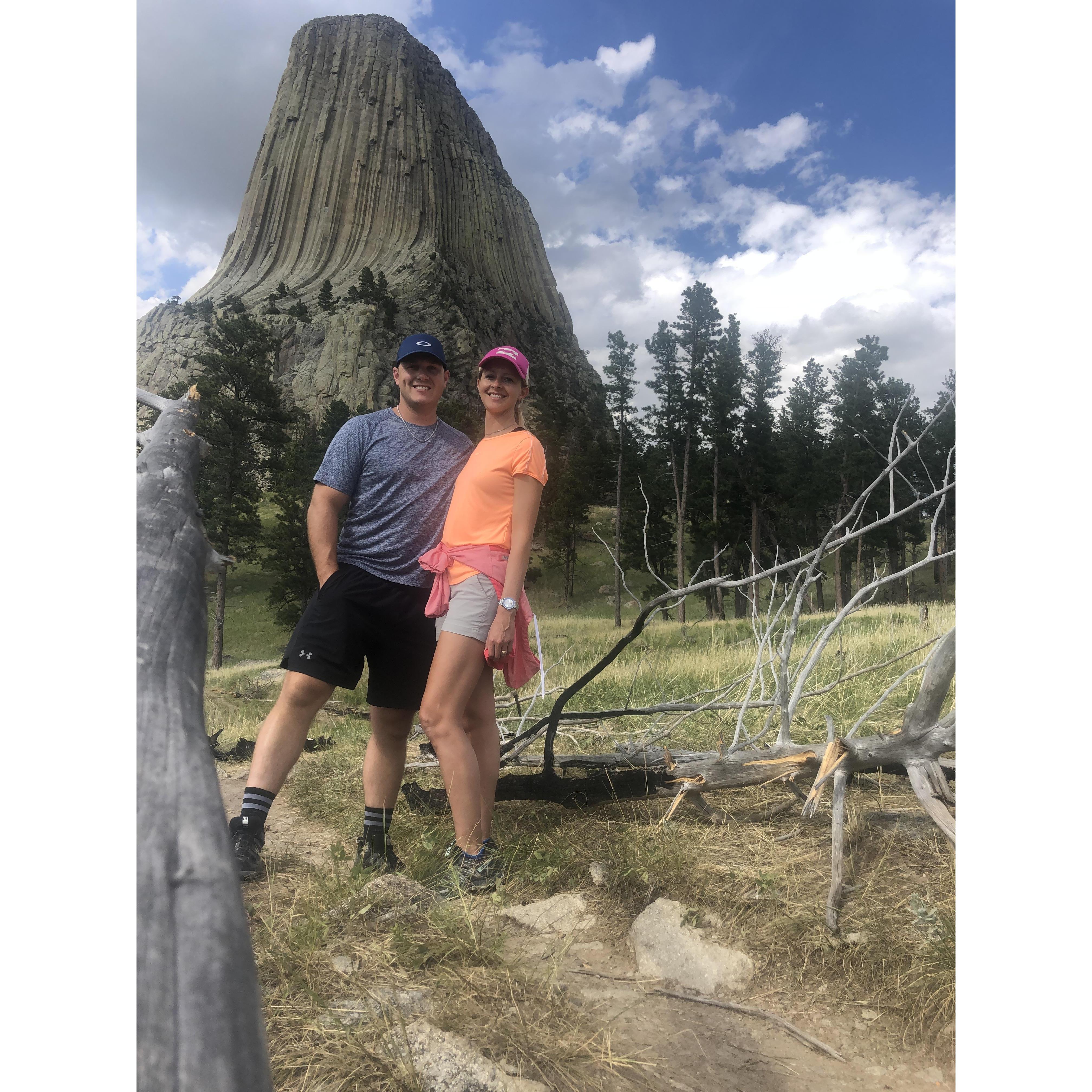 Devil’s Tower National Monument hike, Wyoming