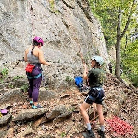 Rock climbing in Clarksville, TN
