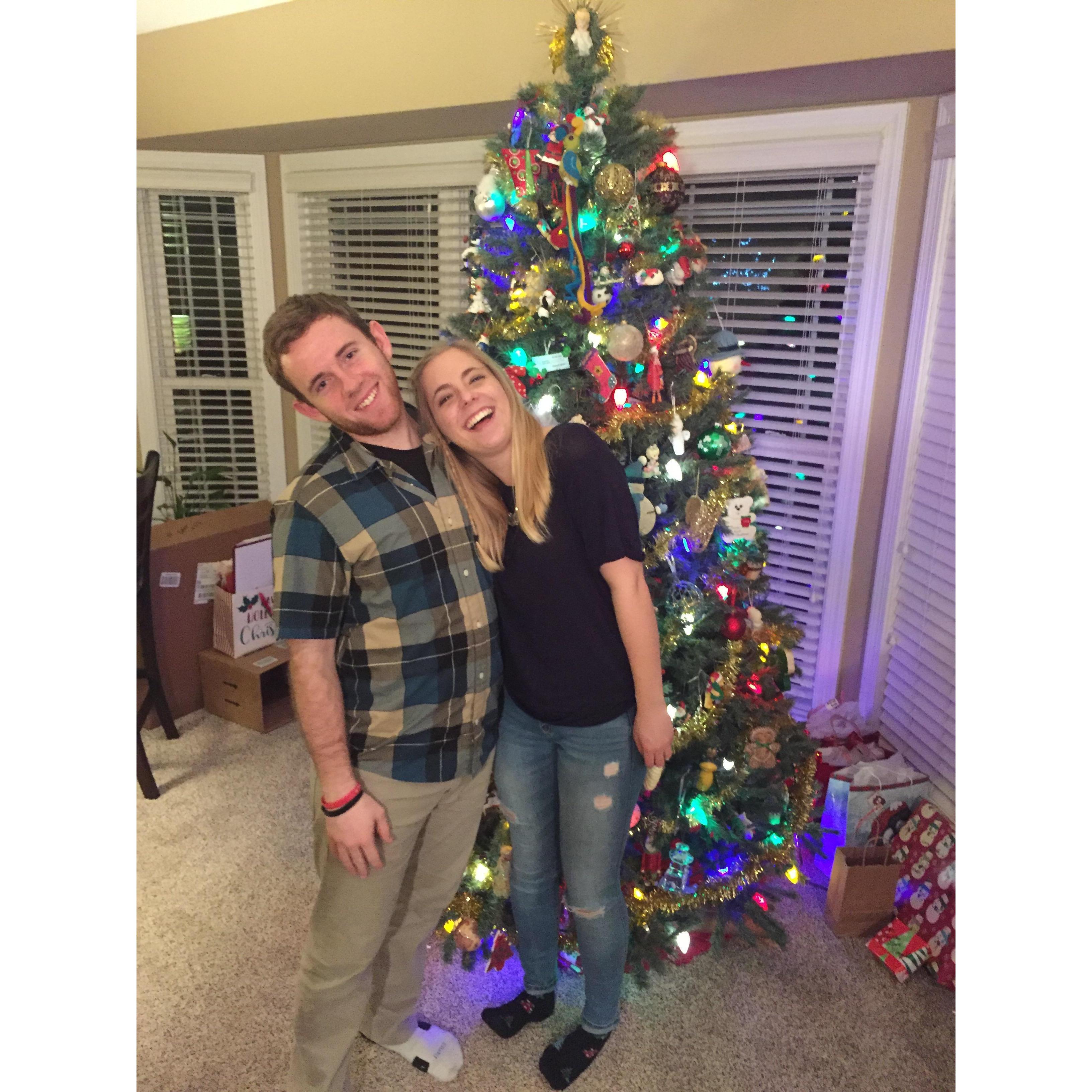 Dec. 2016 - Jess's first Christmas with the Becks