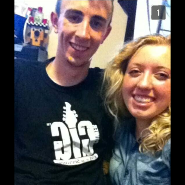our first selfie together. ah. those were the days;)
