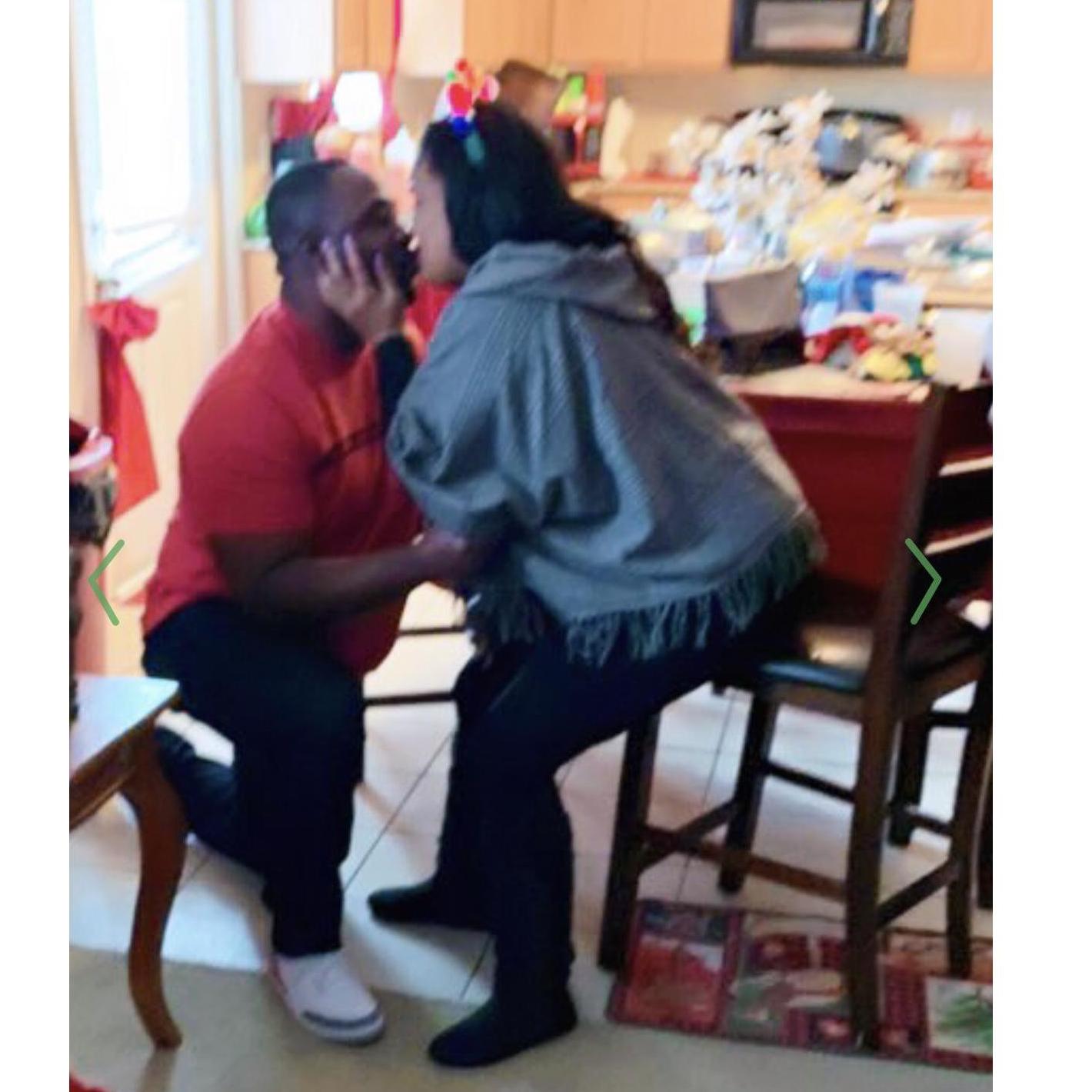 Christmas 2018 was one of the best days of my life. He was brave lol in front of my big family . I SAID YES!!!!! WITH the ugly cry LOL!