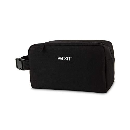 PackIt PKO-SX-BAK Freezable Snack Box, Black
