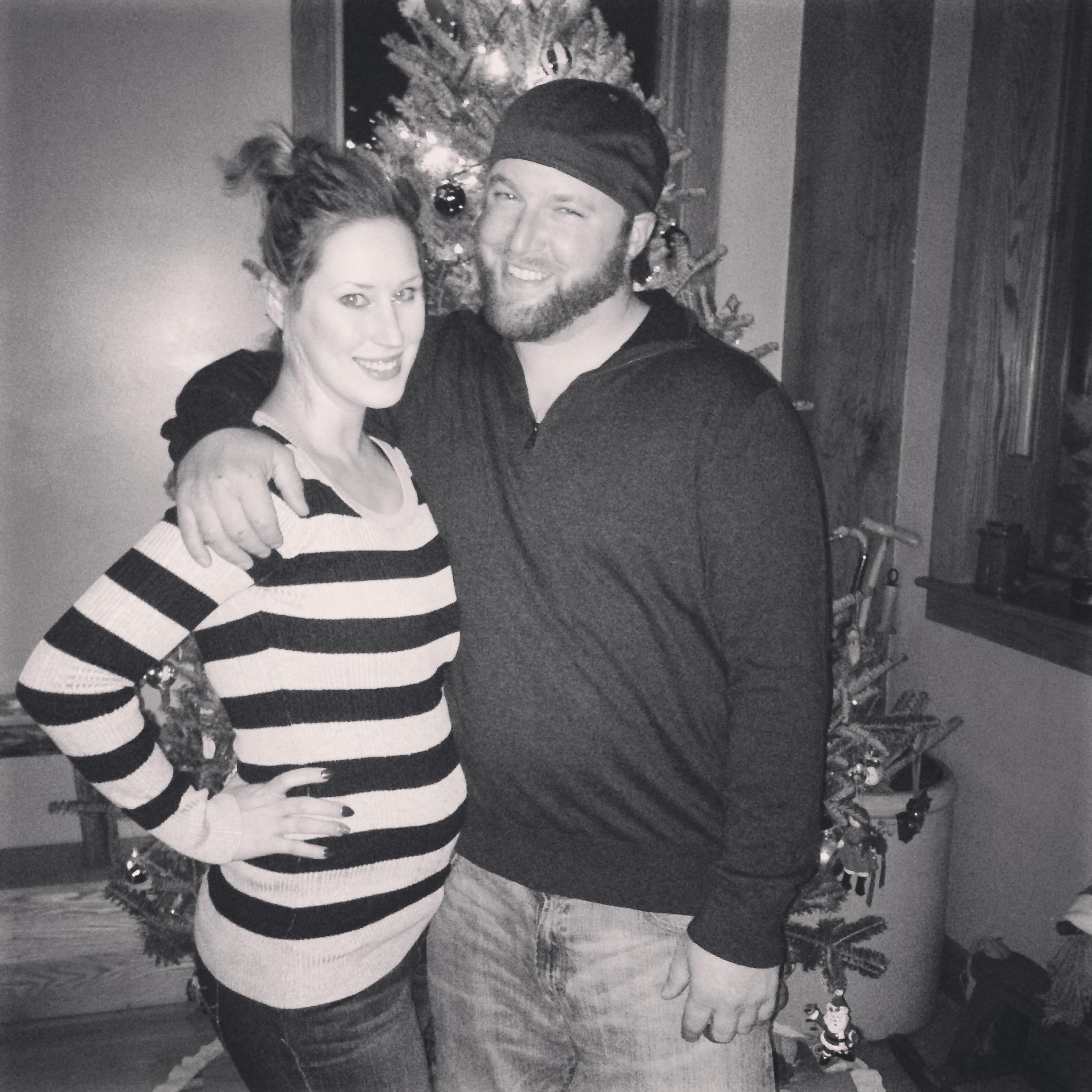 Christmas a few months before Emersyn was born!