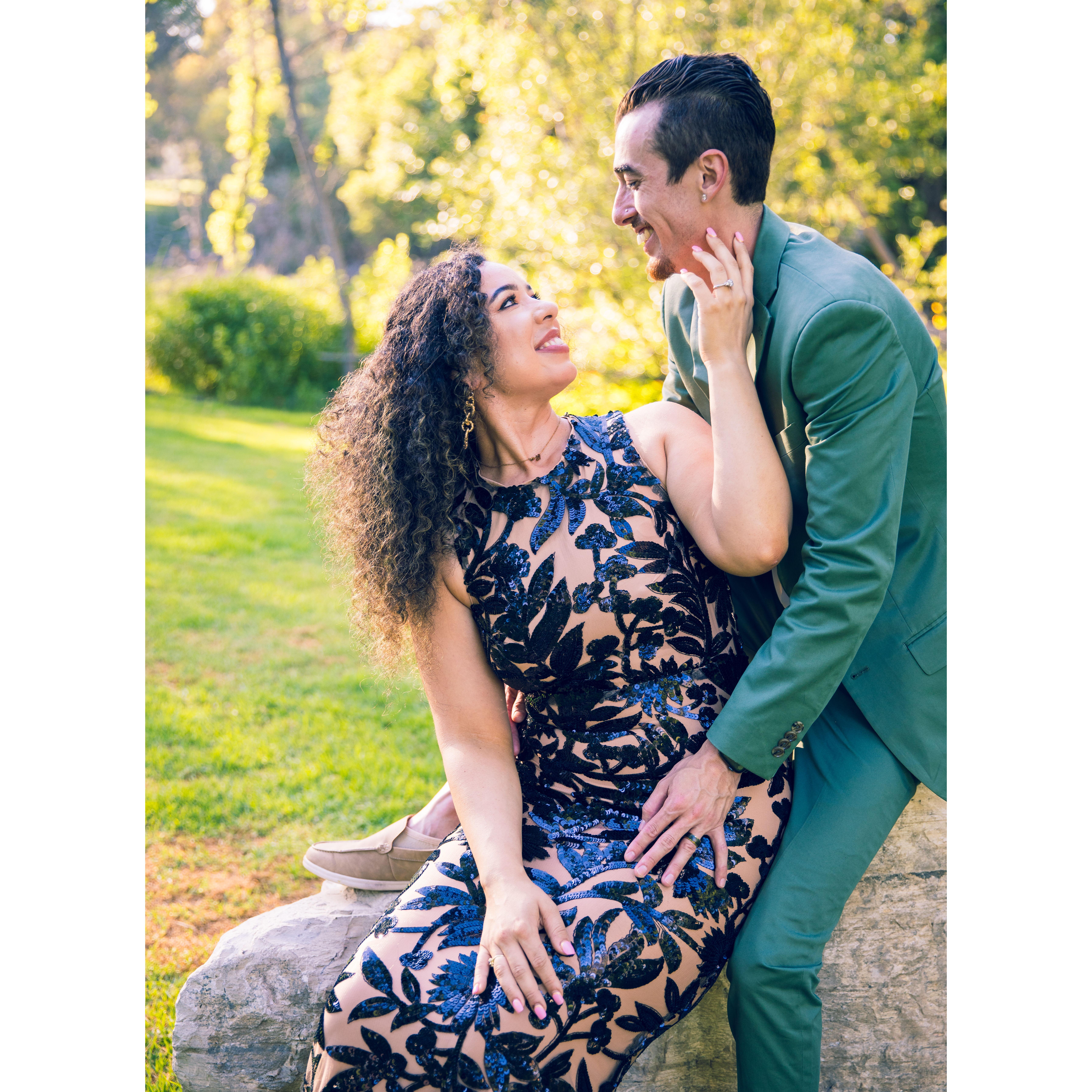 One of our favorite shots from our engagement photoshoot in Huntington Beach, California